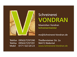 Schreinerei Vondran